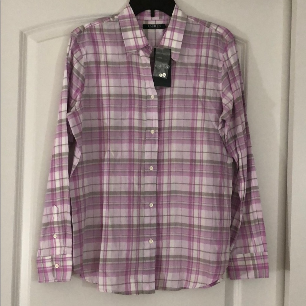 🤩RALPH LAUREN Women’s Jamelko Long Sleeve Shirt🤩